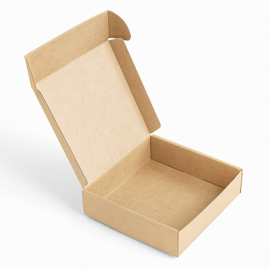 Natural Kraft Paper Gift Packaging Box, ,Small Folding Box
