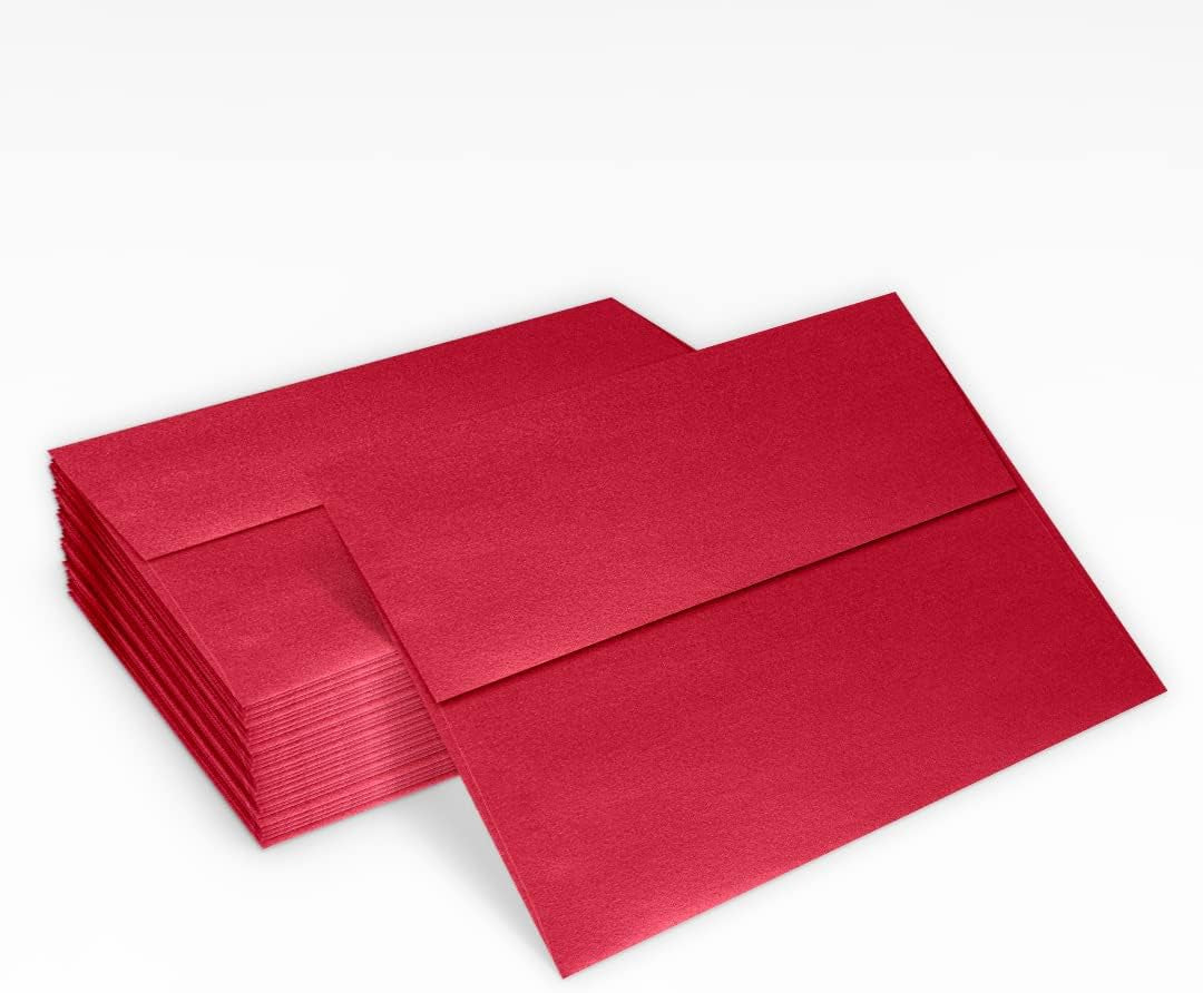 Luxpaper A7 Invitation Envelopes | Peel & Press | 5 1/4" X 7 1/4" | Jupiter Metallic | 80Lb. Text | 50 Qty