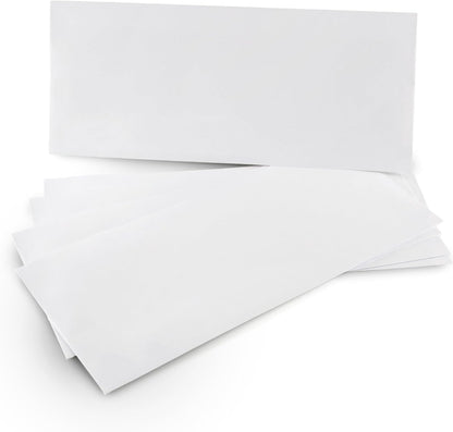 Security Self Seal Envelopes – 500 Qty |No Window, Enveguard, 4⅛ X 9½", White, 24 LB, 500 Count