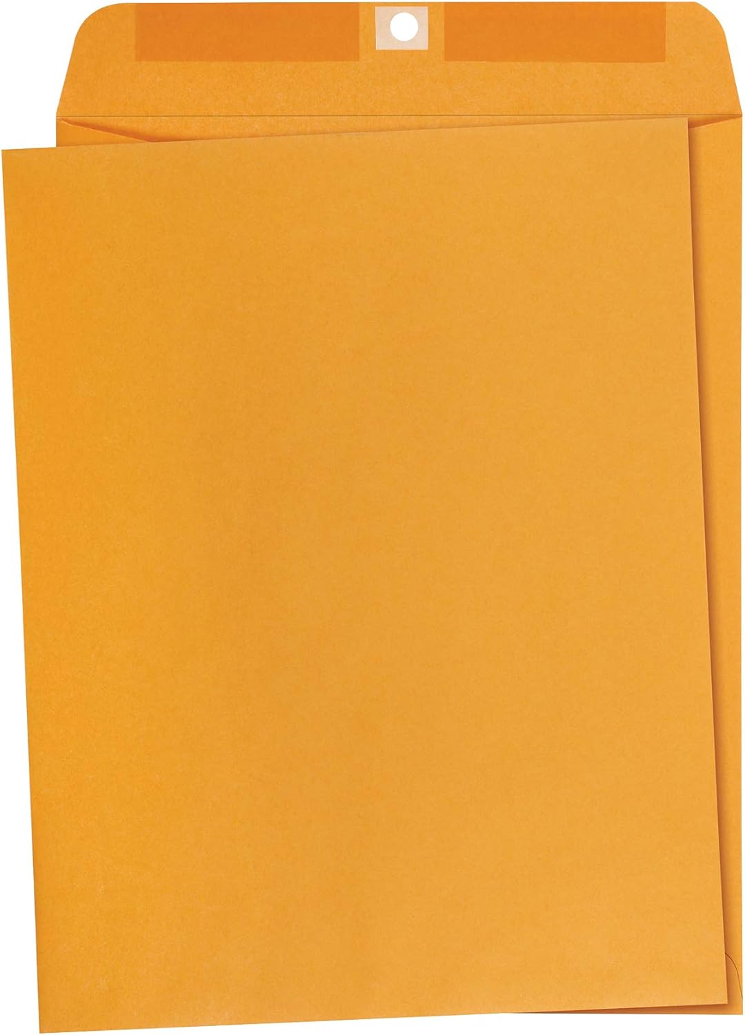 Clasp Kraft Envelopes, Gummed Mailing Envelope, 10 X 13 Inch, 100-Pack