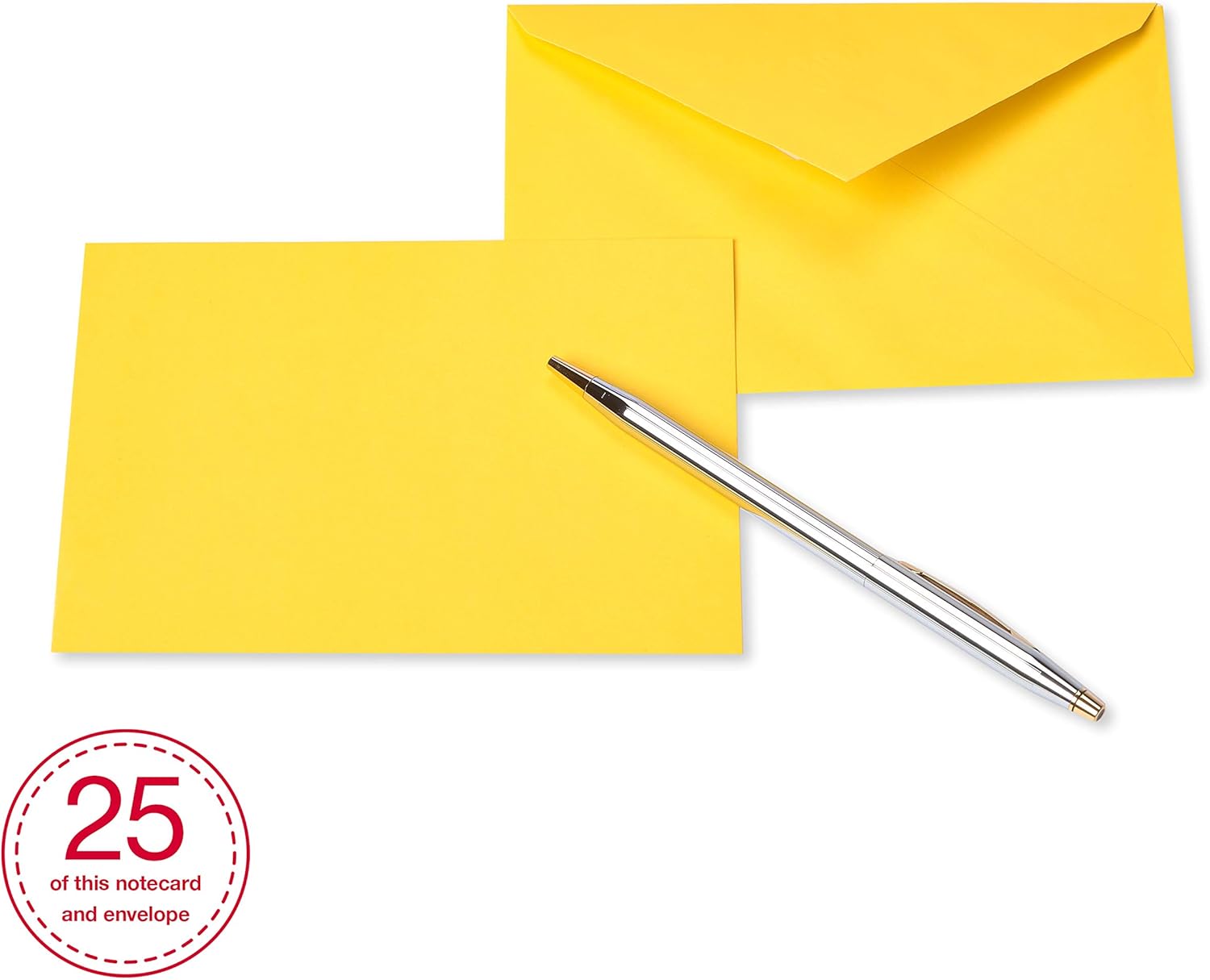 Single Panel Blank Cards with Envelopes, Rainbow Colors (200-Count)