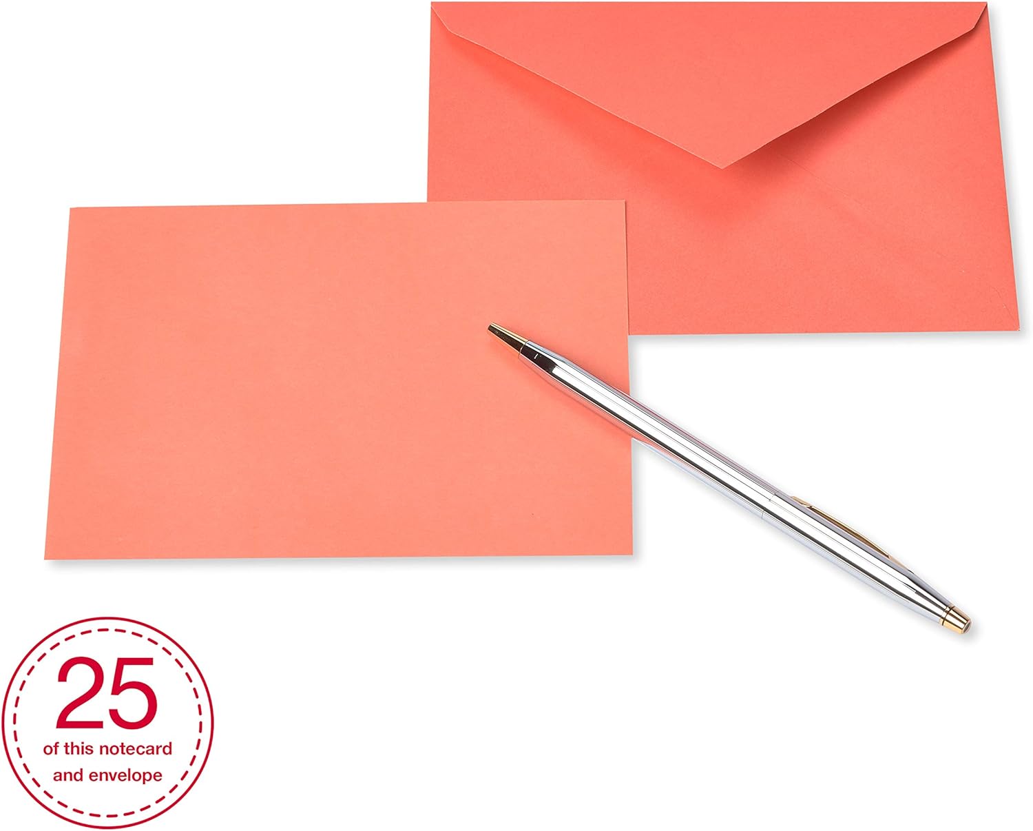 Single Panel Blank Cards with Envelopes, Rainbow Colors (200-Count)