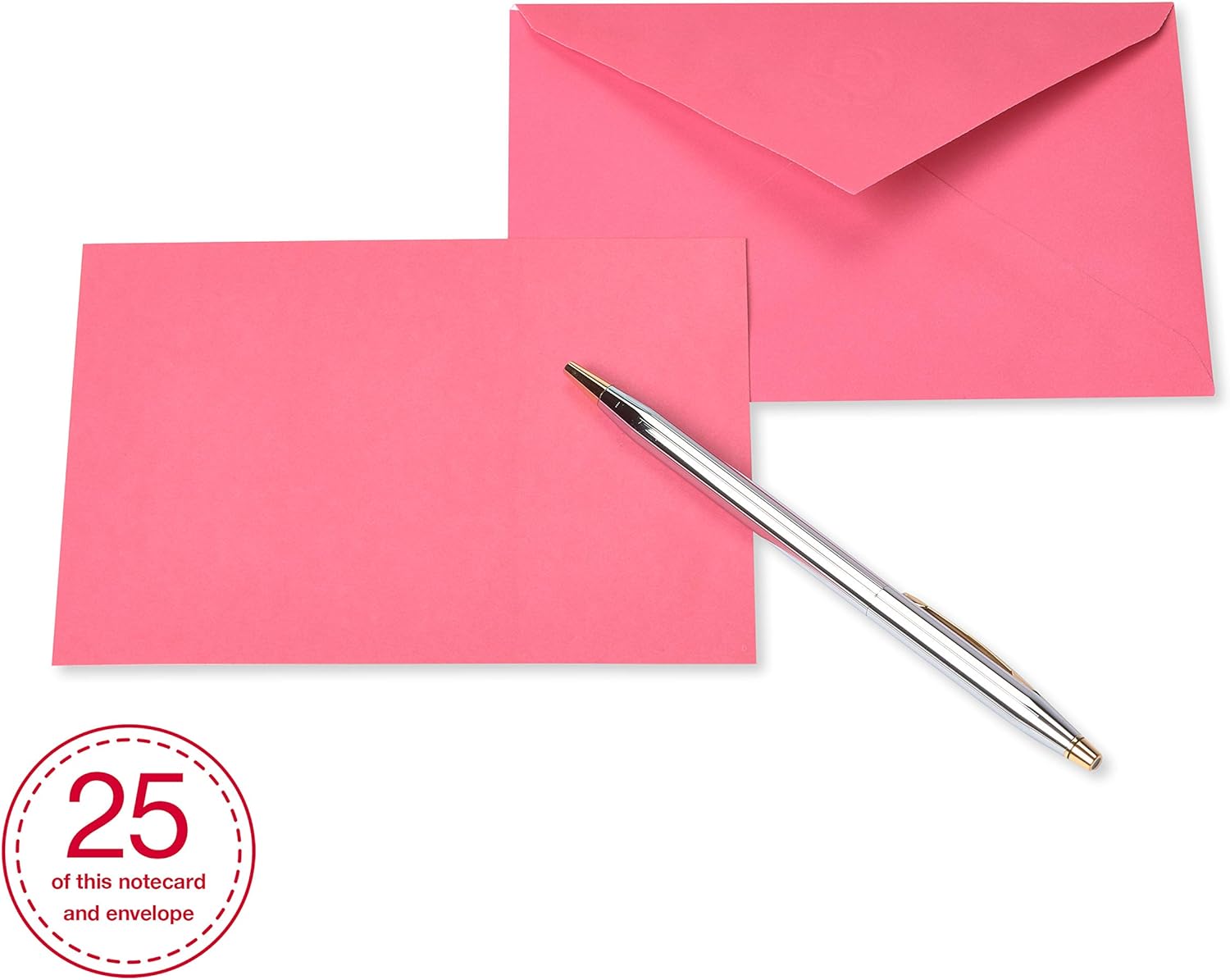 Single Panel Blank Cards with Envelopes, Rainbow Colors (200-Count)