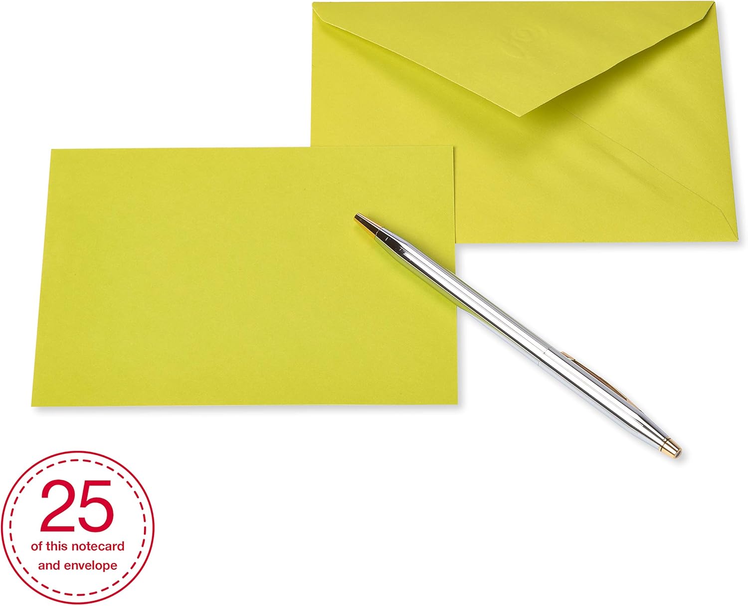 Single Panel Blank Cards with Envelopes, Rainbow Colors (200-Count)