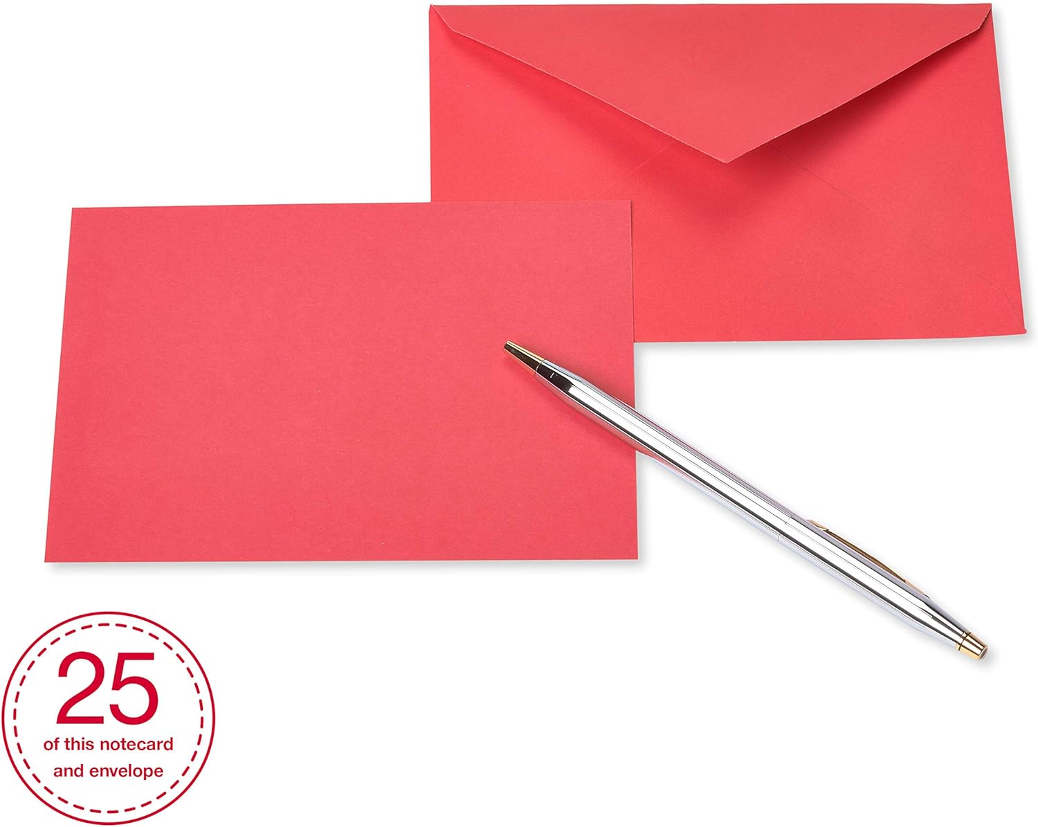 Single Panel Blank Cards with Envelopes, Rainbow Colors (200-Count)