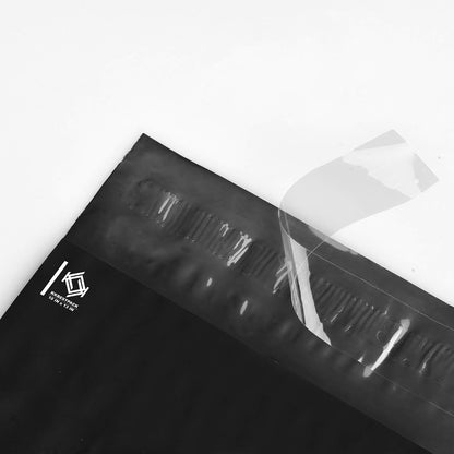 100 Large Poly Mailers 10X13 Shipping Bags for Small Business – Self Sealing Package Envelopes (10 X 13 Pack of 100, Black)